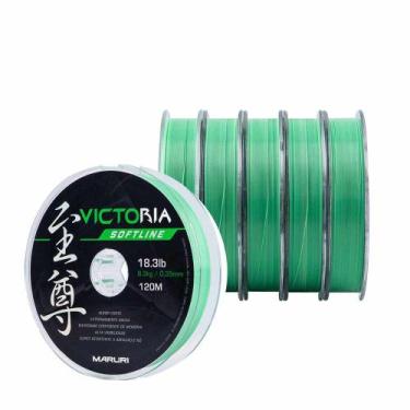 Imagem de Linha De Pesca Victoria Soft Verde 600m 0.35mm 18.3lb - Maruri