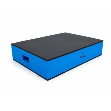 Imagem de Step em Eva  48x34x10 Cm  Azul e Preto  Arktus