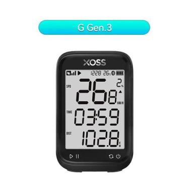 Imagem de Computador De Bicicleta GPS XOSS G3 plus À Prova d'Água Com Medidor De