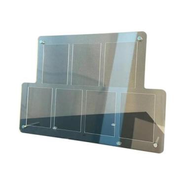 Imagem de Suporte De Exibição De Cartões Em Acrílico Transparente Com 1-12 Slots