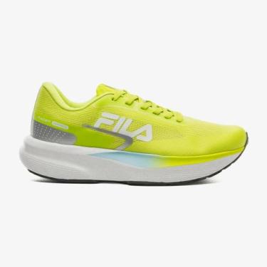 Imagem de Tênis FILA Racer Fastpace Masculino COD 17826, Verde limao, Azul aqua,