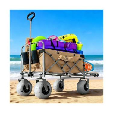 Imagem de Carro de praia Kesfferch XH-BW001 com rodas de 10" e capacidade de 204