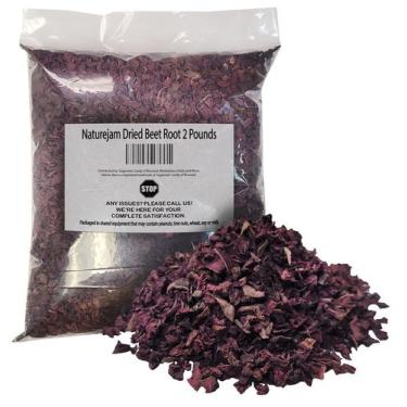 Imagem de Cubos de Beterraba Desidratada Naturejam 907 g Snack Natural