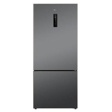 Imagem de Geladeira TCL 416 Litros Inox Inverter Frost Free Tecnologia AAT Ar Mu