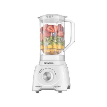 Imagem de Liquidificador Mondial L-97-W Pratic Power - Copo Polipropileno, 3 Vel