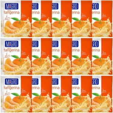 Imagem de Kit 15 Unid. Refresco Magro Sabor Tangerina Zero Açúcares 8g