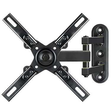 Imagem de Pkfinrd Suporte universal ajustável de 15 kg, suporte giratório de parede para TV de tela plana LED LCD de 15 a 40 polegadas