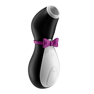 Imagem de Satisfyer Penguin Estimulador de Clitóris com Pulso de Ar - Tecnologia de Ondas de Pressão de Sucção do Clitóris Sem Contato, à Prova d'Água, Recarregável