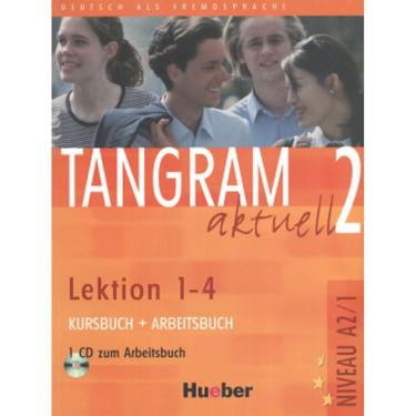 Imagem de Tangram Aktuell 2 Kursbuch & Arbeitsbuch Lektion 1-4 C/ Cd (Texto + Exerc.)