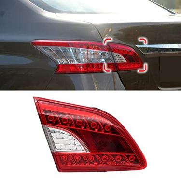 Imagem de DYBANP Conjuntos de luzes traseiras de carro, para Nissan Sylphy Sentra 2012-2015, luzes de luzes traseiras de freio traseiras de carro