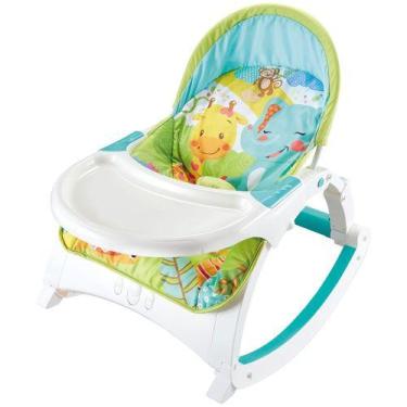Imagem de Cadeira De Descanso Bebê Little Animals Verde 18 Kg Baby Style