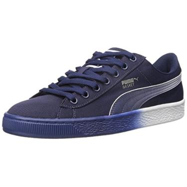 Imagem de PUMA Cesta masculina clássica de malha desbotada, Pavão, 9.5