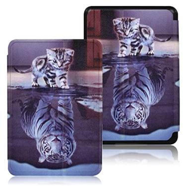 Imagem de Capa para Kindle de 11ª geração lançado em 2022, modelo: C2V2L3. (não para o Kindle Paperwhite de 11ª geração - 2021), com função despertar automática - hibernar