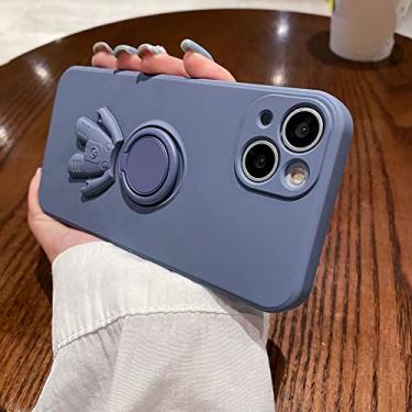 Imagem de Silicone líquido astronauta suporte soft shell para capa protetora criativa iphone13 14, T4, para iPhone 14 Pro