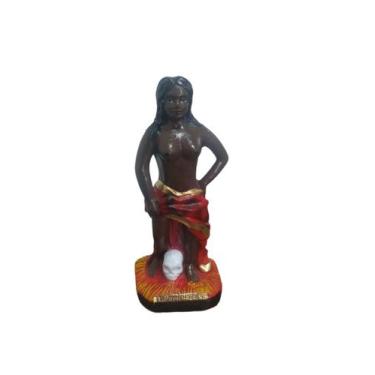 Imagem de Estatua Imagem Maria Padilha Das Almas 15cm Gesso Umbanda Candomble -