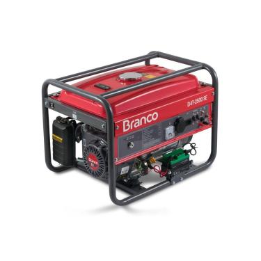 Imagem de Gerador B4T 2500 S Partida Manual Chave Seletora Branco Vermelho