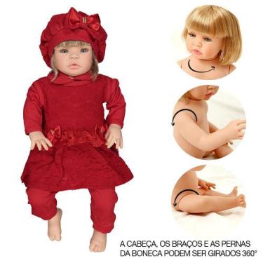 Bebe Reborn Menino 100% Silicone 57 Cm - 10x Sem Juros- Igor