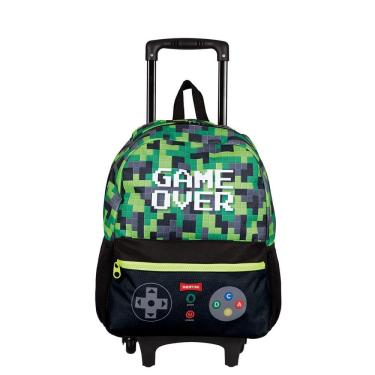 Imagem de Mochila de Rodinhas Sestini Game Plus Verde