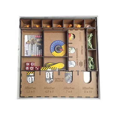 Imagem de Organizador (INSERT MDF) para Zombicide (2ª Edição) - Fort Hendrix (Expansão)