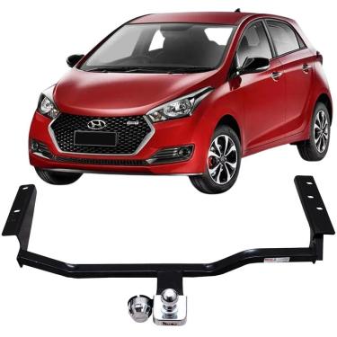 Imagem de Engate Reboque Rabicho Fixo HB20X 2013 a 2015 450Kg