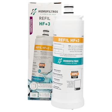 Imagem de Refil Filtro Hidrofiltros HF+3 Compatível com Purificador de Água IBBL Fr600 Frq600 Immaginare, PFN, PDF, E-due C+3