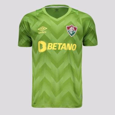 Imagem de Camisa Umbro Fluminense Goleiro 2024 Verde