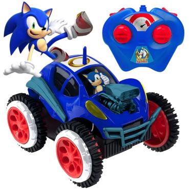 Imagem de Carrinho De Controle Remoto Sonic Mania Tumbling Rush Manobras Capota e Volta