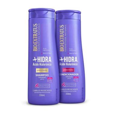 Imagem de Kit + Hidra Shampoo E Condicionador (350ml) - Bio Extratus - Bio Extra