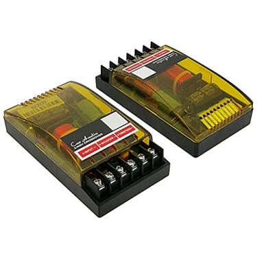 Imagem de HiQltyla Crossover de alto-falante bidirecional para áudio automotivo, WEAH 2002, 220 Watts 2/4/6 Ohm crossover passivo para tweeter de áudio de carro - pacote com 2