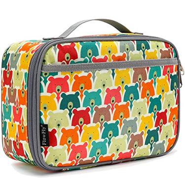 Imagem de Lancheira infantil com isolamento térmico, minibolsa térmica de volta às aulas, para meninas, meninos, mulheres, homens da FlowFly, Cat