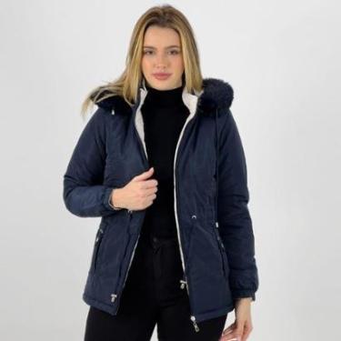 Imagem de Jaqueta Dunialin Parka em Nylon Dupla Face Feminina-Feminino
