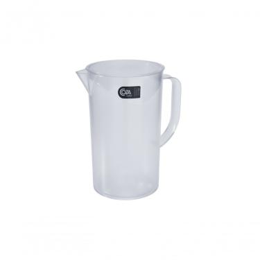 Imagem de Jarra Com Tampa Casual 19,2 X 13,5 X 22,4 Cm 2ll Cristal Coza