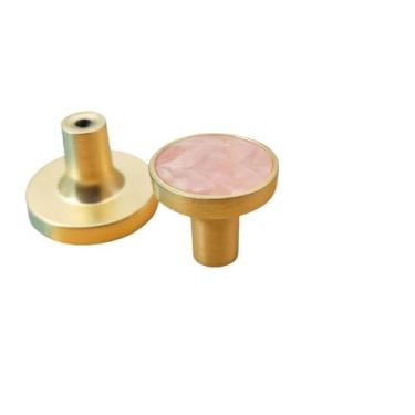 Imagem de Puxadores de cozinha da mobília do armário da gaveta para o botão da cozinha da mobília da porta do botão do armário decoram o gancho de suspensão da parede, s, rosa