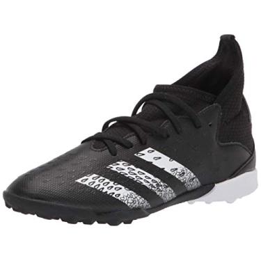 Imagem de adidas Unissex - infantil Predator Freak .3, Preto/branco/preto, 11 Little Kid