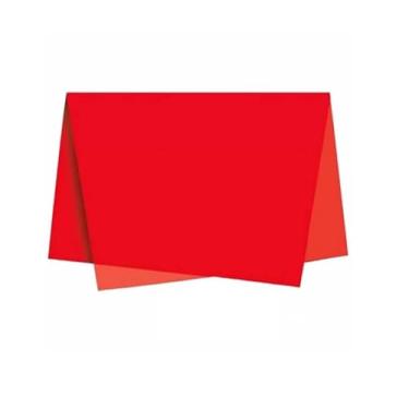 Imagem de Papel de Seda VERMELHO 2 ACR 82 50x70 cm Pacote C/100 Unidades