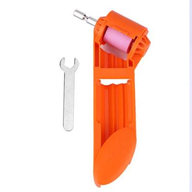 Imagem de Afiador de broca portátil BORDSTRACT, máquina de afiar broca de rebolo de corindo multiuso, ferramenta de processo de afiador de broca rápido (laranja)