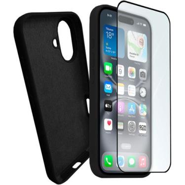 Imagem de Kit Pelicula 3d + Capa Capinha Para iPhone 16 Todos Modelos - GCM CASE