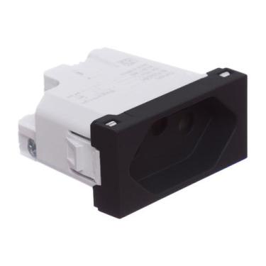 Imagem de Módulo Tomada 20A Preto Orion Schneider, Grafite 