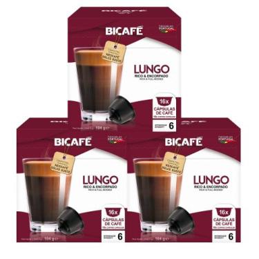 Imagem de Kit 48 Cápsulas Café Bicafé Lungo P/ Máquinas Dolce Gusto*