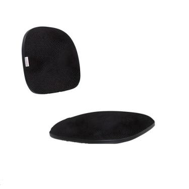 Imagem de Assento e Encosto Secretaria Polo - Maiart, Tecido J.Serrano, Preto