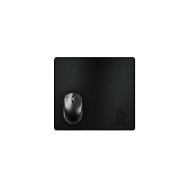 Imagem de DeskPad MousePad Preto Gamer + Porta Copos material sintético Ecológic