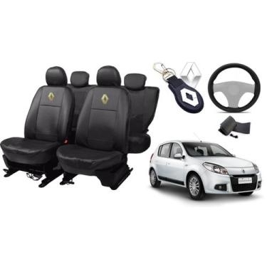 Imagem de Capas Personalizadas para Bancos Renault Sandero 2012 - Aero Print