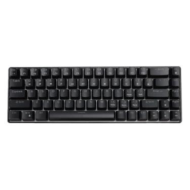 Imagem de Teclado Mecânico para Jogos Com Fio, 68 Teclas, Interruptor Azul, Eixo Conectável Com Teclado Retroiluminado V800, Luz Azul Gelo para Usuários do OS X Linux