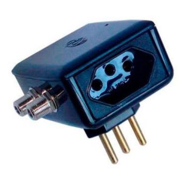 Imagem de Protetor Raios 220V Tv & Antena Digital Coaxial 2 Tomadas - PW