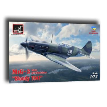 Imagem de Armory AR-72011 1/72 Model kit of MiG-3 Late - 'Bloody 1941' Plastic Model kit, Grey