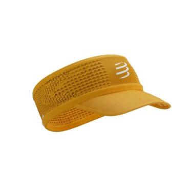 Imagem de Faixa de Cabeça com aba Laranja - Compressport