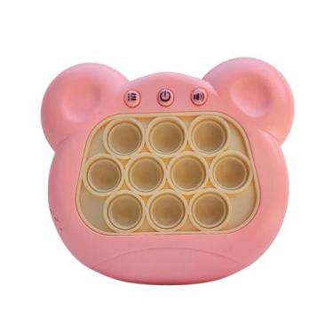 Imagem de Pop It Eletrônico Luz e Som - Ursinho - FUN Match, Rosa
