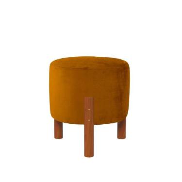 Imagem de Puff Zeus Suede Sala De Estar Apoio Para os Pés Canto Quarto Decoração