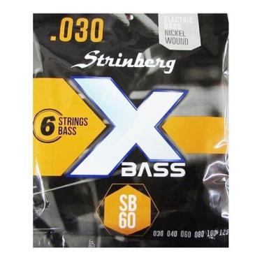 Imagem de Encordoamento Corda para Contra Baixo 6 Cordas 0.30 Strinberg SB60 Nic