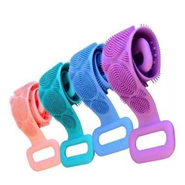 Imagem de Escova De Banho Para Esfoliar Costas Corpo Da Tv - OEM, Verde